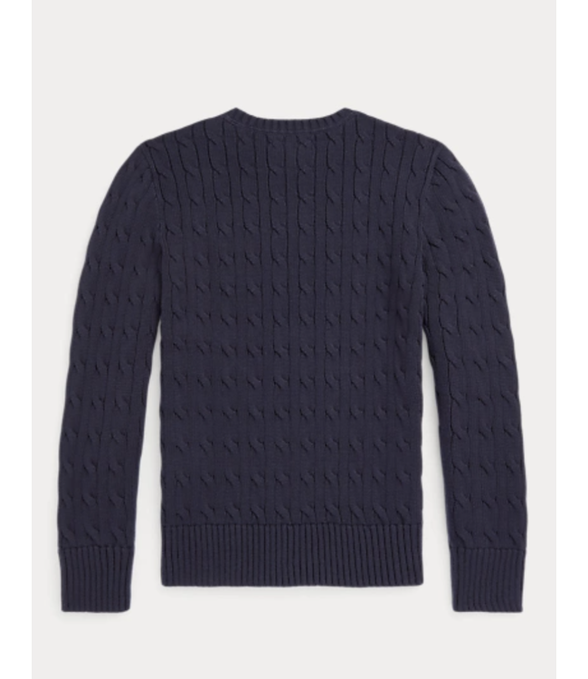 Ralph Lauren Cable crewneck RL navy