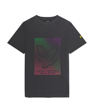 Lyle & Scott Dotted Eagle Graphic T-shirt W635 Gunmetal