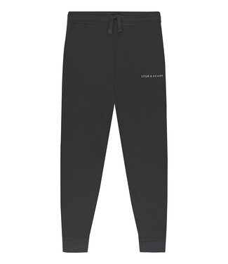 Lyle & Scott Script Embroidered Sweatpant W635 Gunmetal