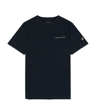 Lyle & Scott Script Embroidered T-shirt Z271 Dark Navy