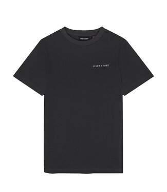 Lyle & Scott Script Embroidered T-shirt W635 Gunmetal