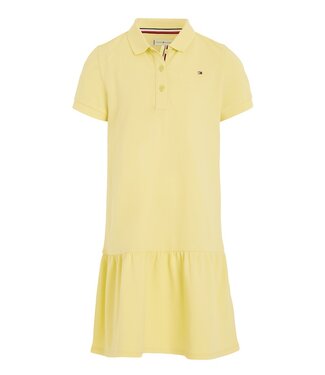 Tommy Hilfiger ESSENTIAL POLO DRESS YELLOW