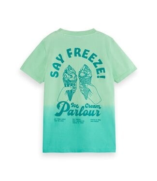 Scotch & Soda Garment-dyed T-shirt green