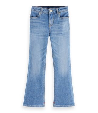 Scotch & Soda The Charm high-rise flared jeans Sea and Sky