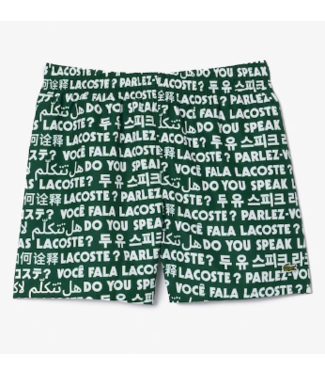 Lacoste 1EM1 Children swimsuit green/white