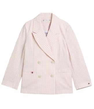 Tommy Hilfiger GINGHAM BLAZER WHIMSY PINK CHECK