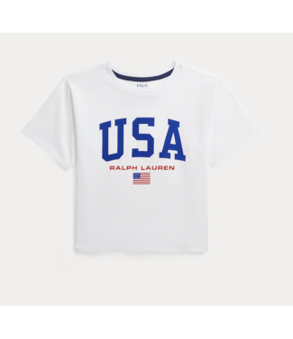 Polo Ralph Lauren USA T-SHIRT WHITE