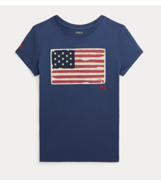 Polo Ralph Lauren SS FLAG T-SHIRT RUSTIC NAVY