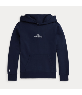 Ralph Lauren LS HOODIE DOUBLEKNIT CRUISE NAVY