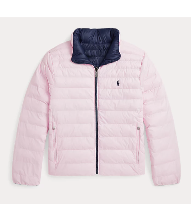 Ralph Lauren REV OUTERWEAR BOMBER PINK/NAVY