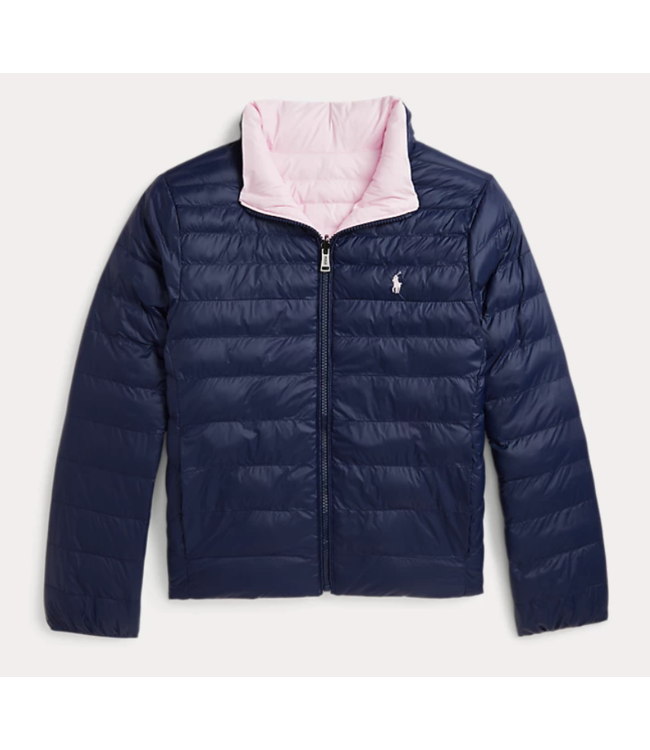 Ralph Lauren REV OUTERWEAR BOMBER PINK/NAVY