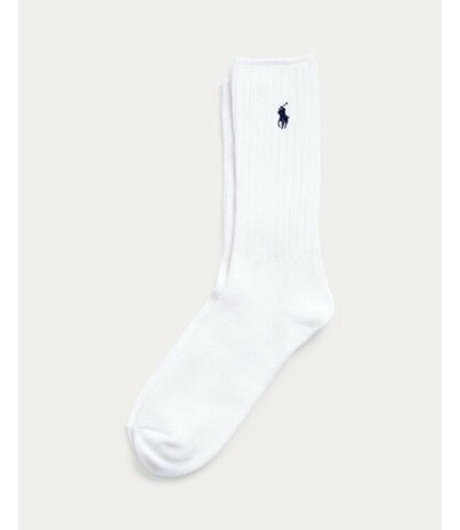 Ralph Lauren SPORT SOCK-6 PACK WHITE