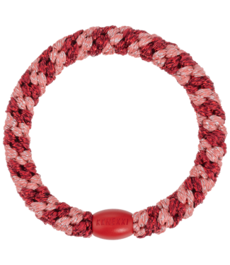 KKNEKKI Kknekki Coral bordeaux glitter stripe