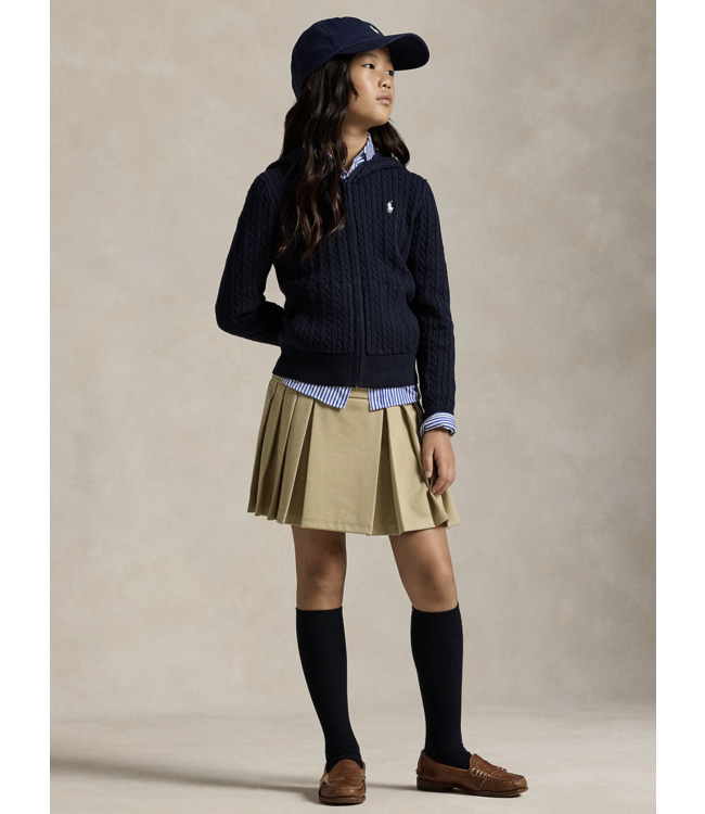 Ralph Lauren PLEAT SKORT KHAKI