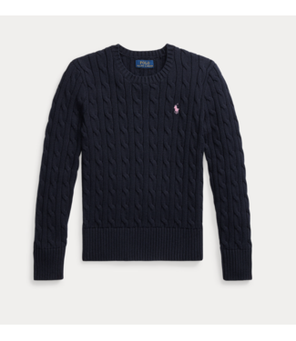 Ralph Lauren CABLE CN SWEATER RL NAVY/NEVIS
