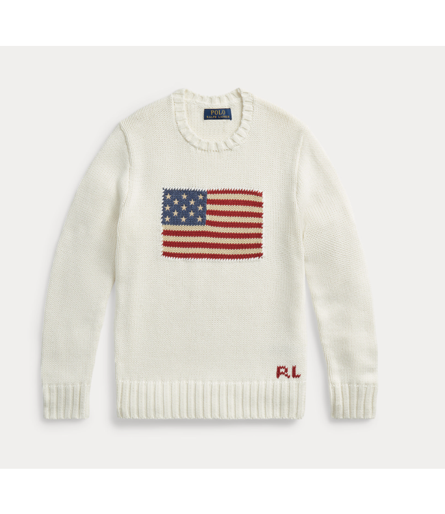 Ralph Lauren FLAG CN SWEATER NEVIS