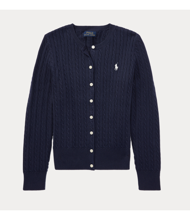 Ralph Lauren MINI CABLE VEST HUNTER NAVY