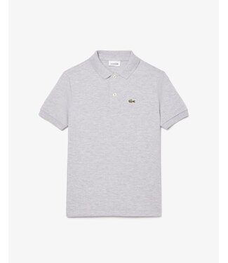 Lacoste S/S best polo silver chine