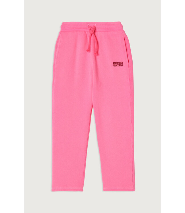 American Vintage JOGPANT ROSE FLUO