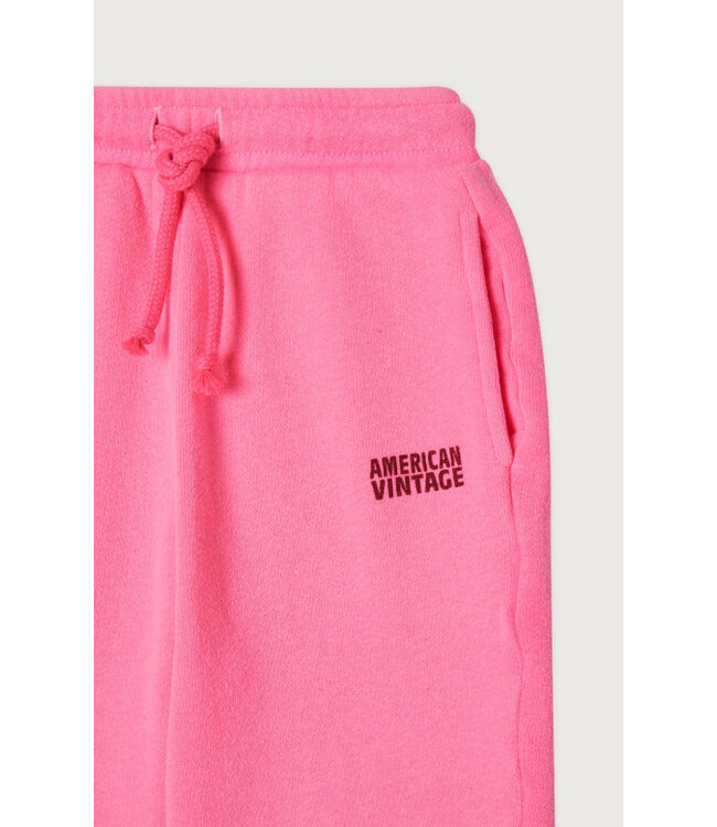 American Vintage JOGPANT ROSE FLUO