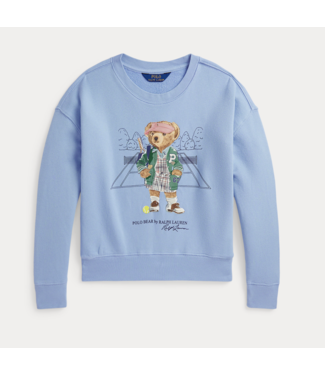 Ralph Lauren CN bear sweater chambray blue