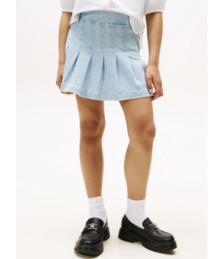 Tommy Hilfiger DENIM PLEATED SKIRT