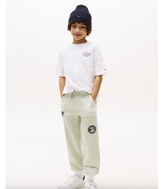 Tommy Hilfiger VARSITY GRAPHIC PRINT T-SHIRT WHITE