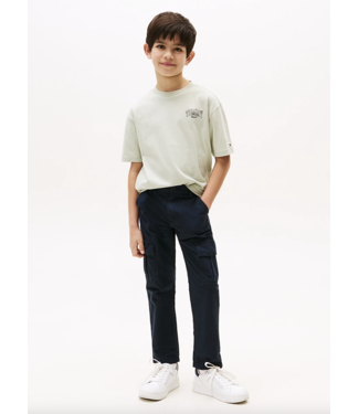 Tommy Hilfiger VARSITY GRAPHIC PRINT T-SHIRT MISTY SAGE