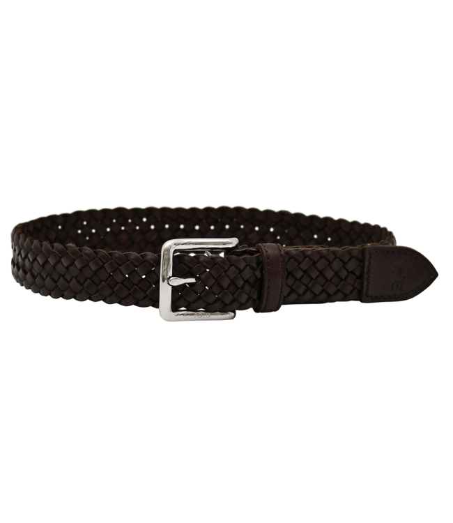 Ralph Lauren Belt braid dark brown