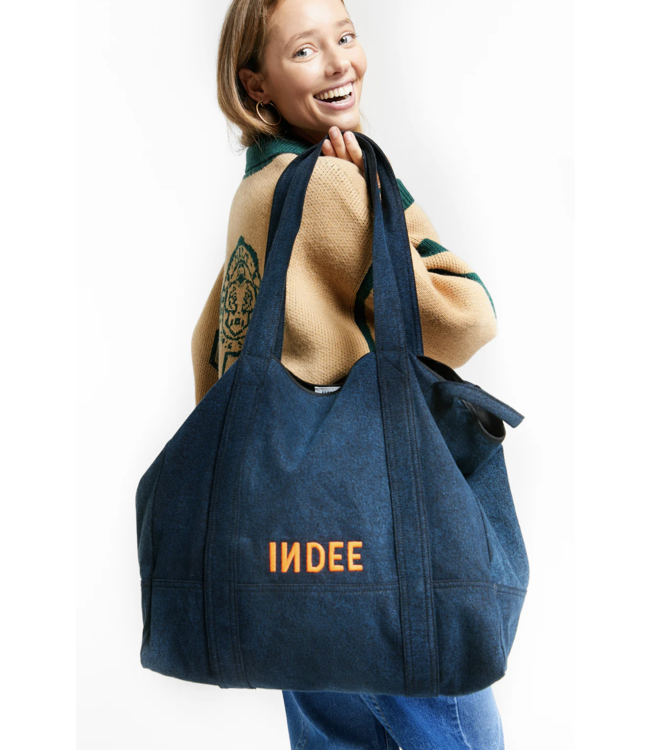 INDEE IND BAG BLUE BLACK