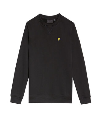 Lyle & Scott Crew Neck Sweatshirt Z865 Jet Black