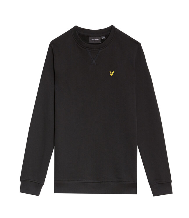 Lyle & Scott Crew Neck Sweatshirt Z865 Jet Black