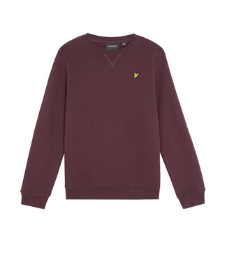 Lyle & Scott Crew Neck Sweatshirt Z562 Burgundy