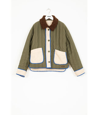 INDEE REVERISBLE JACKET KAKI
