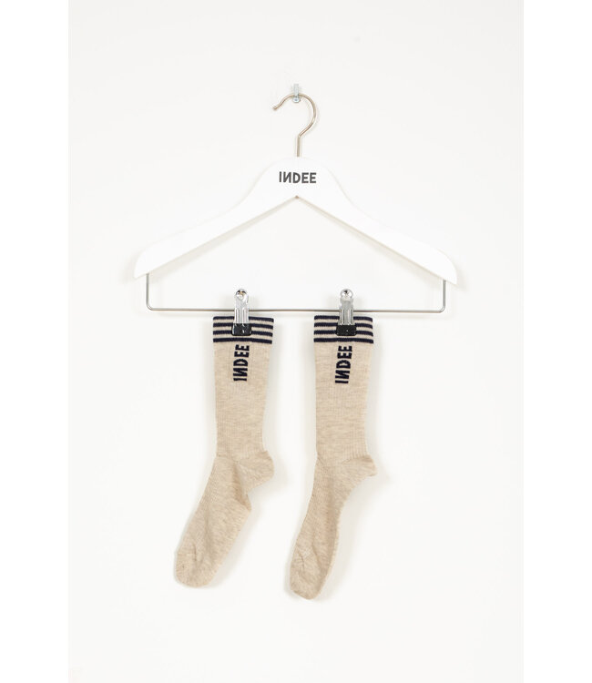 INDEE IND SOCKS OFF WHITE