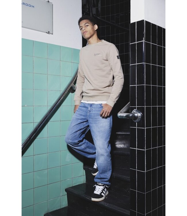 Rellix 2816 Loose Wide Fit Jeans Medium Denim