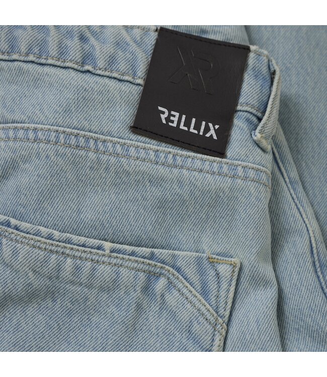 Rellix 2619 Straight Wide Fit Jeans Light Denim Blue