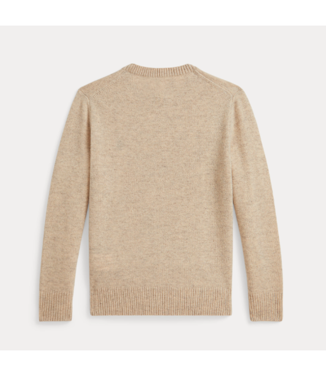 Ralph Lauren CN TONAL PULLOVER OATMEAL HTHR/C7985