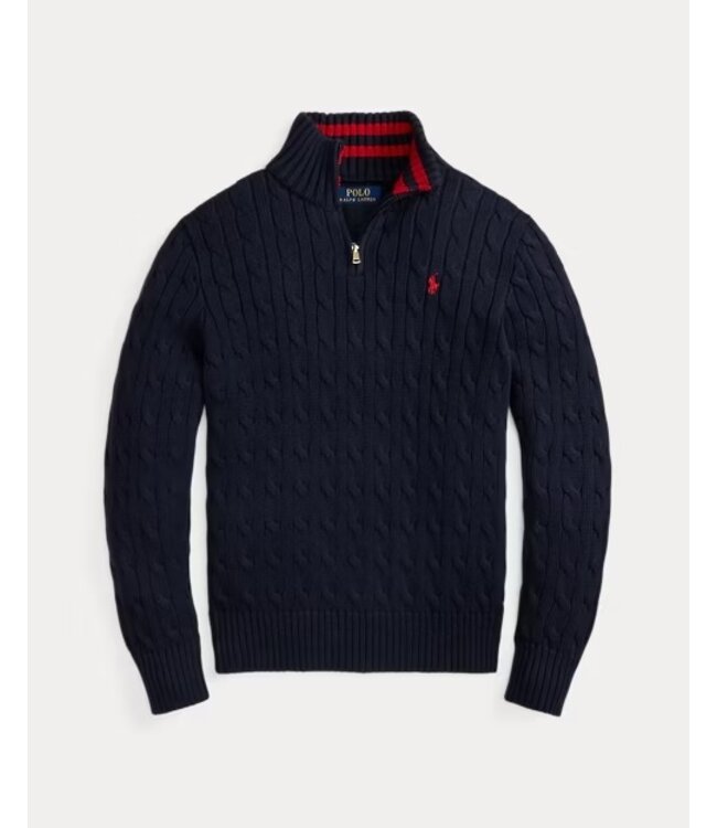Ralph Lauren CABLE HALFZIP RL NAVY/C3807
