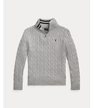Ralph Lauren CABLE HALFZIP ANDOVER HEATHER/C7932