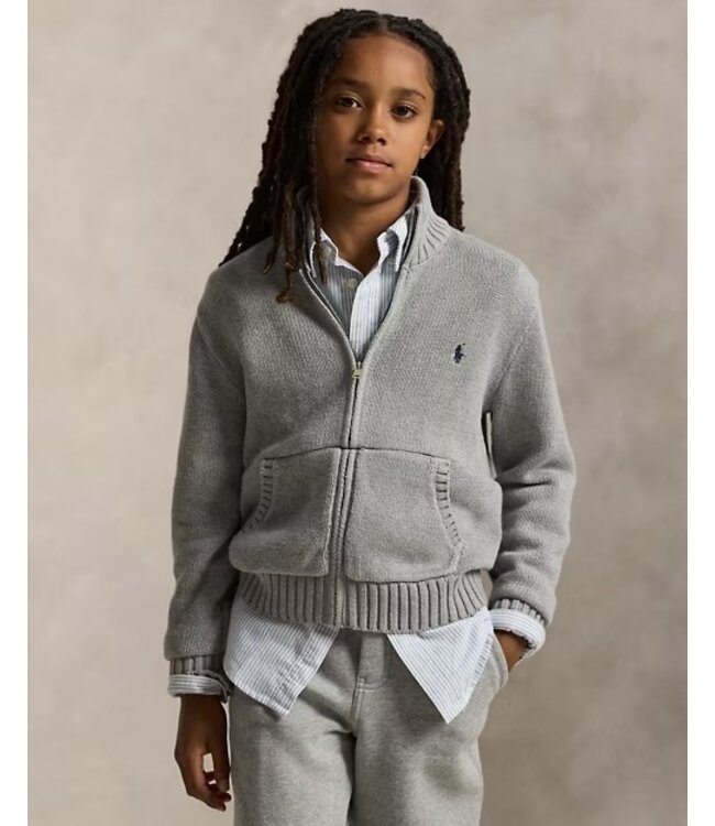 Ralph Lauren CABLE VEST ANDOVER HEATHER/C7932