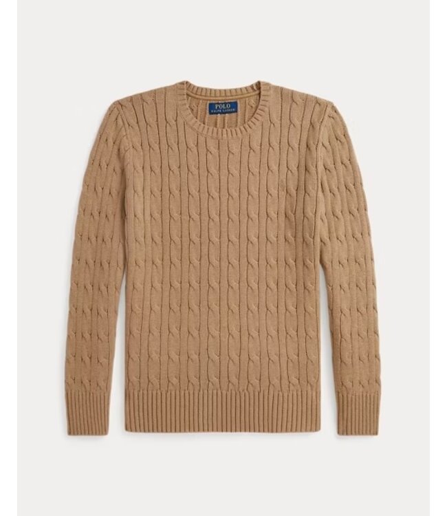 Ralph Lauren CABLE SWEATER CAMEL