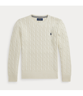 Ralph Lauren CABLE SWEATER ANDOVER CREAM
