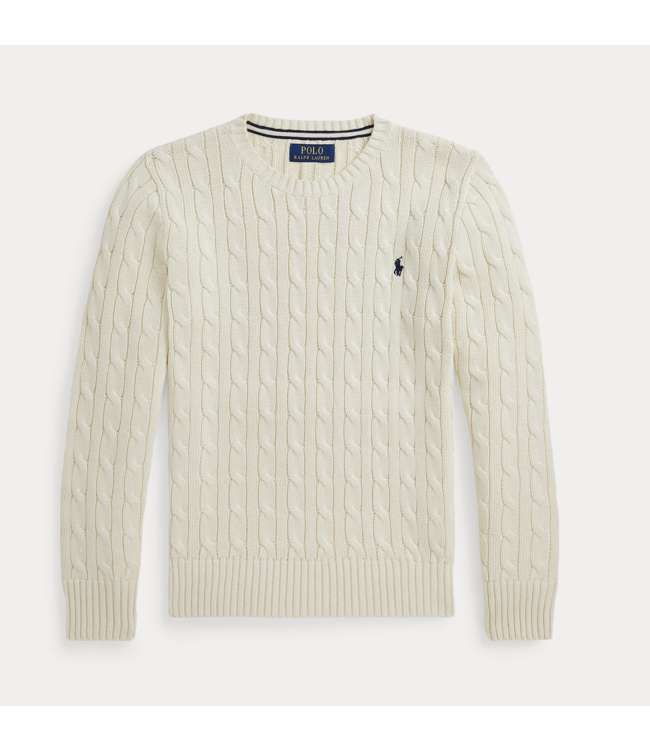 Ralph Lauren CABLE SWEATER ANDOVER CREAM