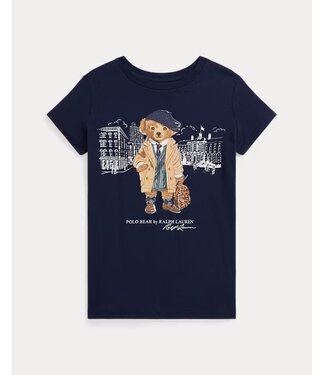 Ralph Lauren MEISJES KNIT T-SHIRT REFINED NAVY