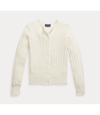 Ralph Lauren MINICABLE MEISJES VEST CLUBHOUSE CREAM
