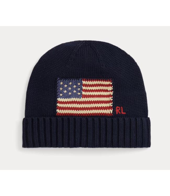 Ralph Lauren FLAG HAT HUNTER NAVY
