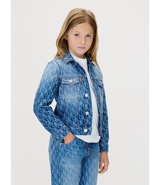 Calvin Klein LASER BILLBOARD AOP JACKET Light Blue Visual