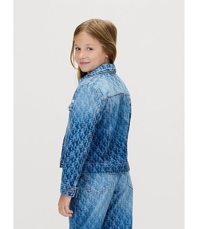 Calvin Klein LASER BILLBOARD AOP JACKET Light Blue Visual