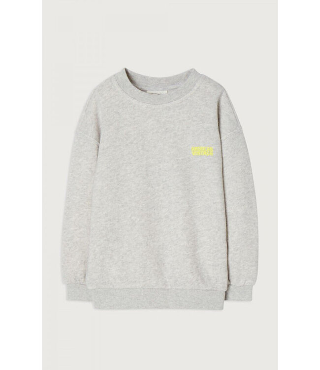 American Vintage SWEATER CN POLAR MELANGE